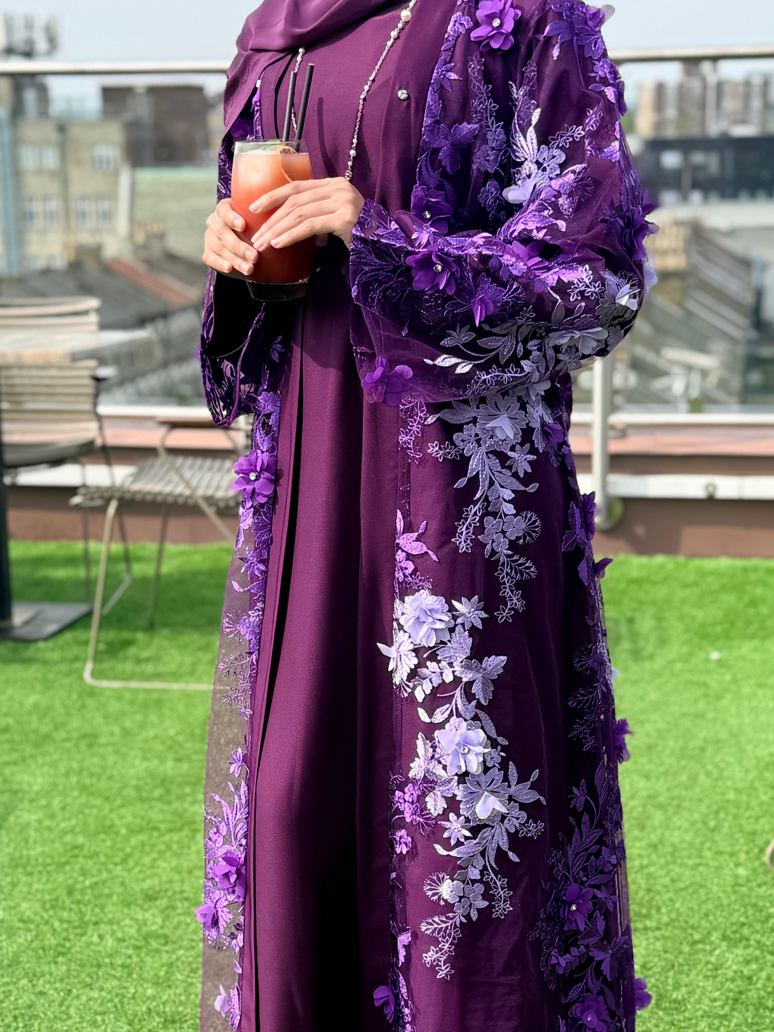 Haya Blossom Abaya