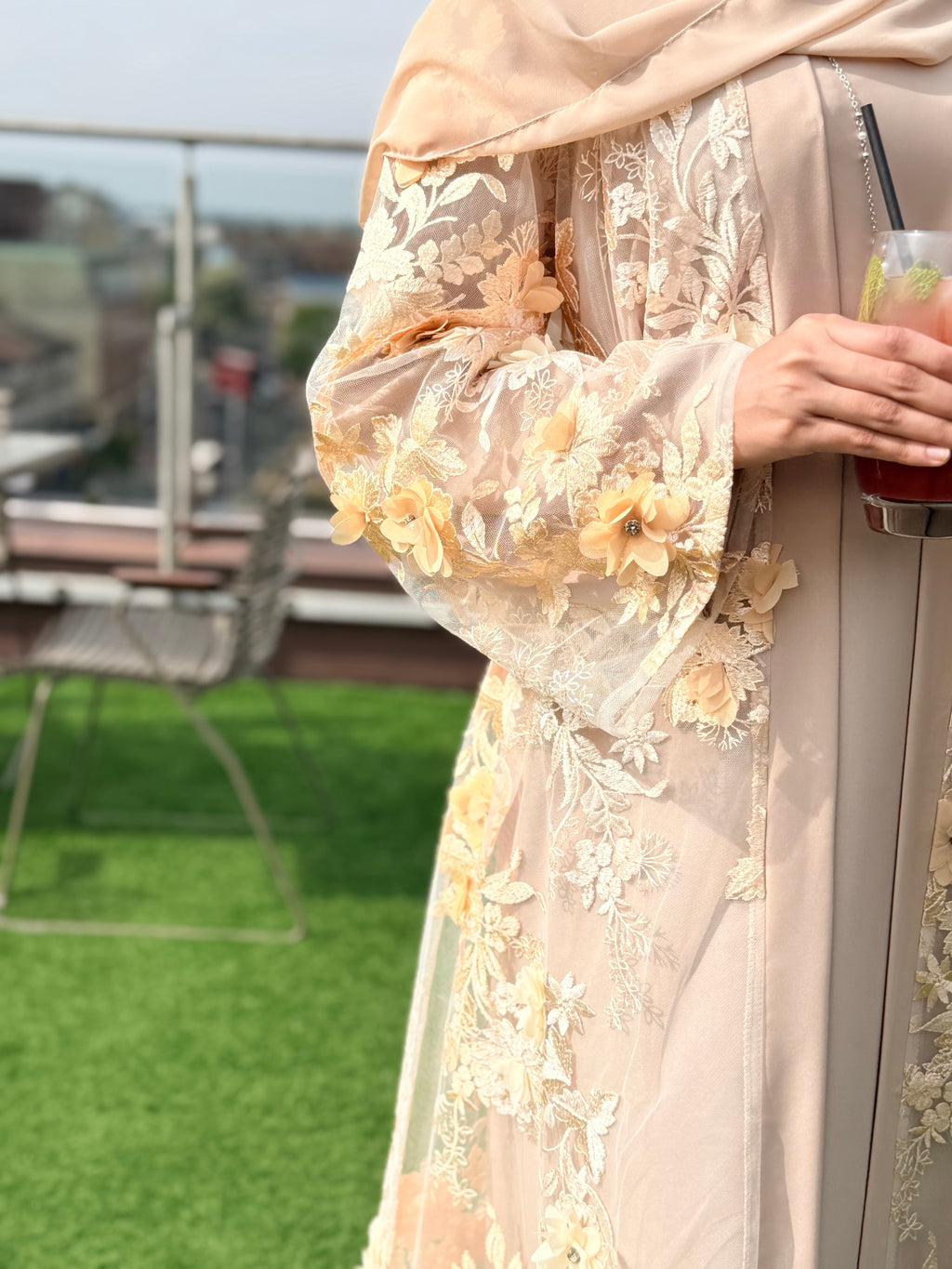 Haya Blossom Abaya