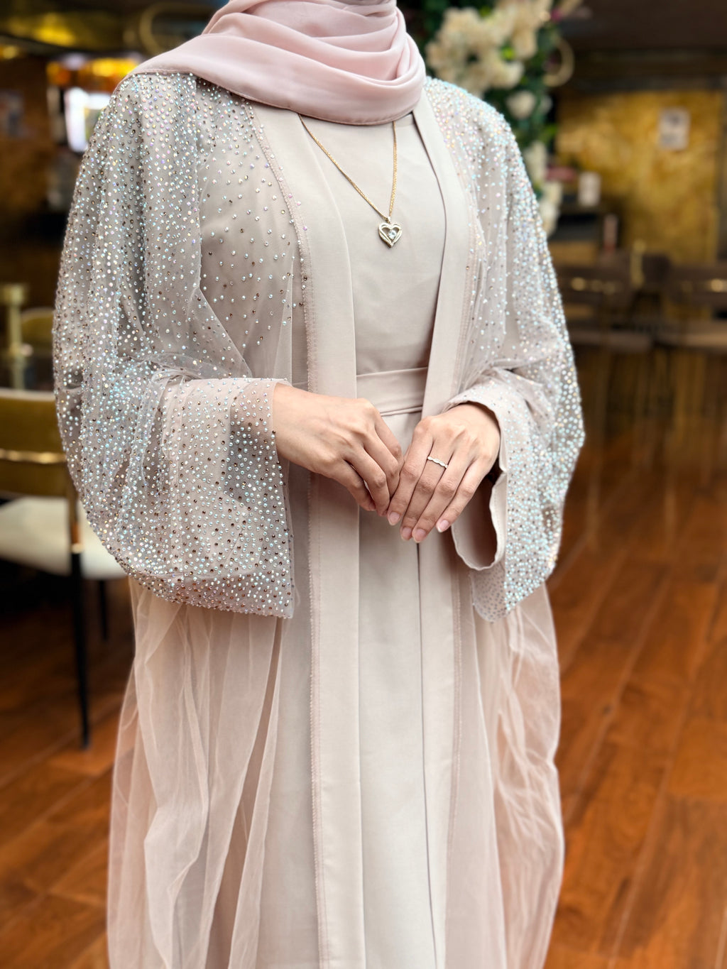 Diamond Dust Abaya