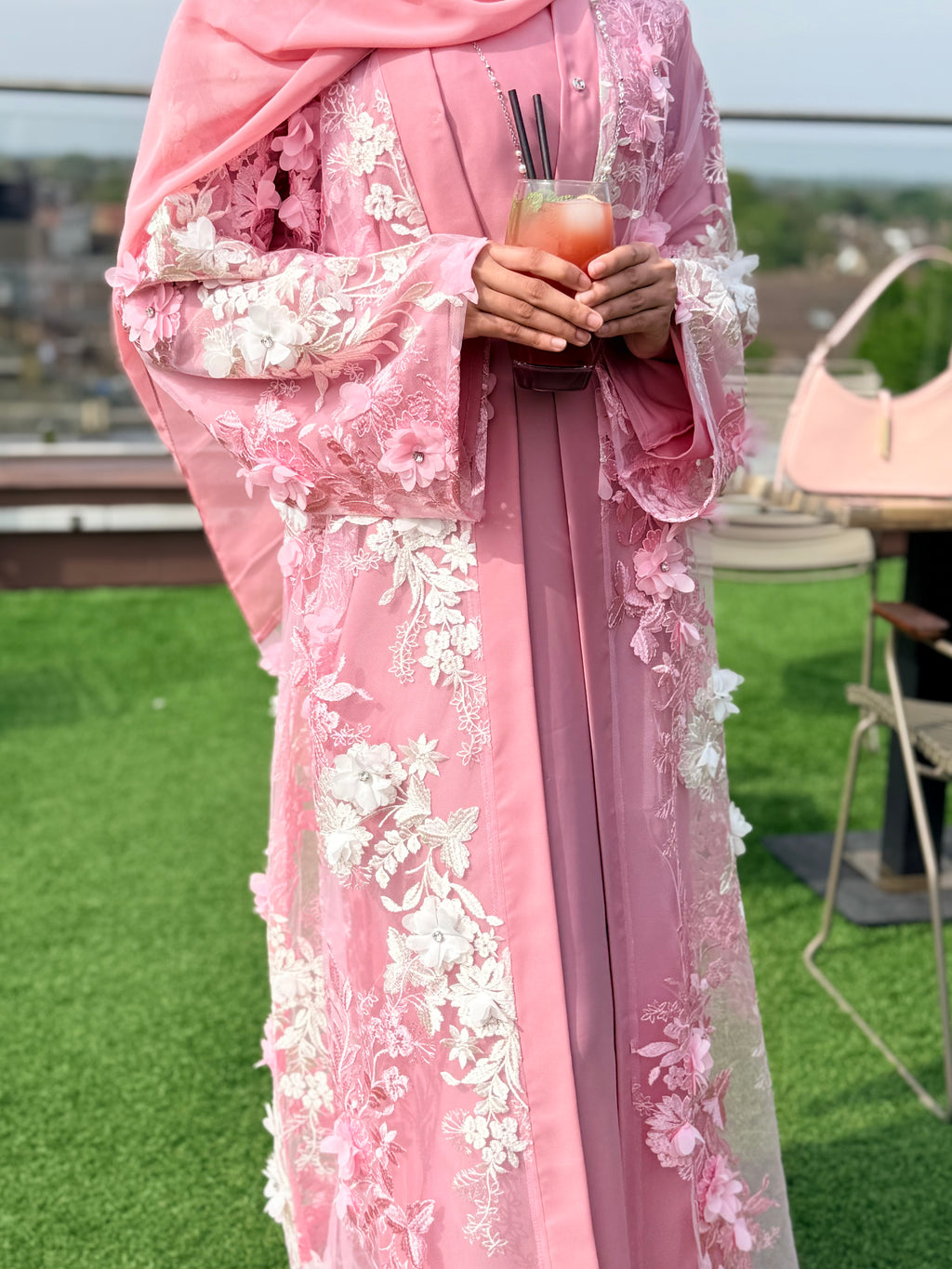 Haya Blossom Abaya