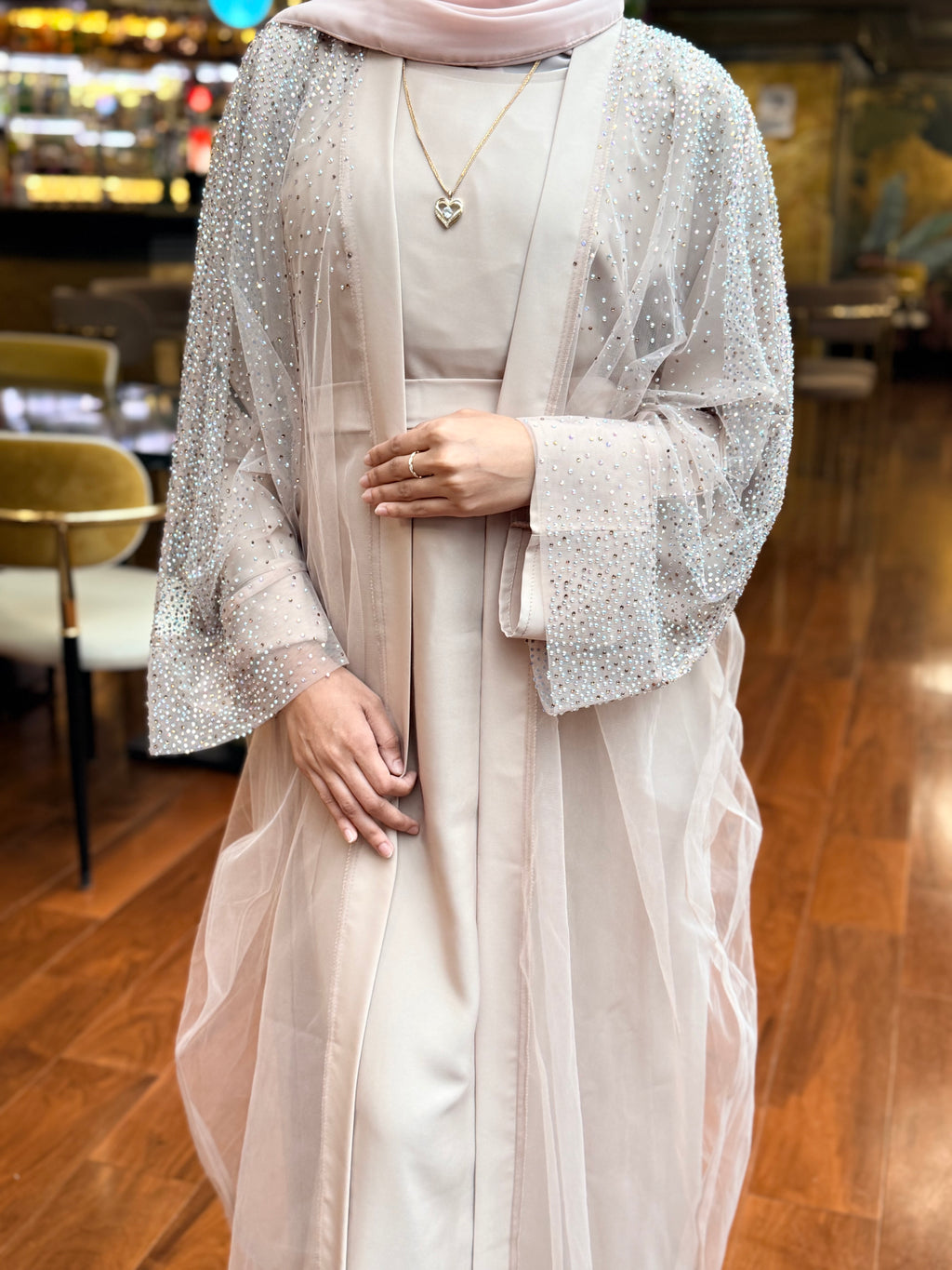 Diamond Dust Abaya