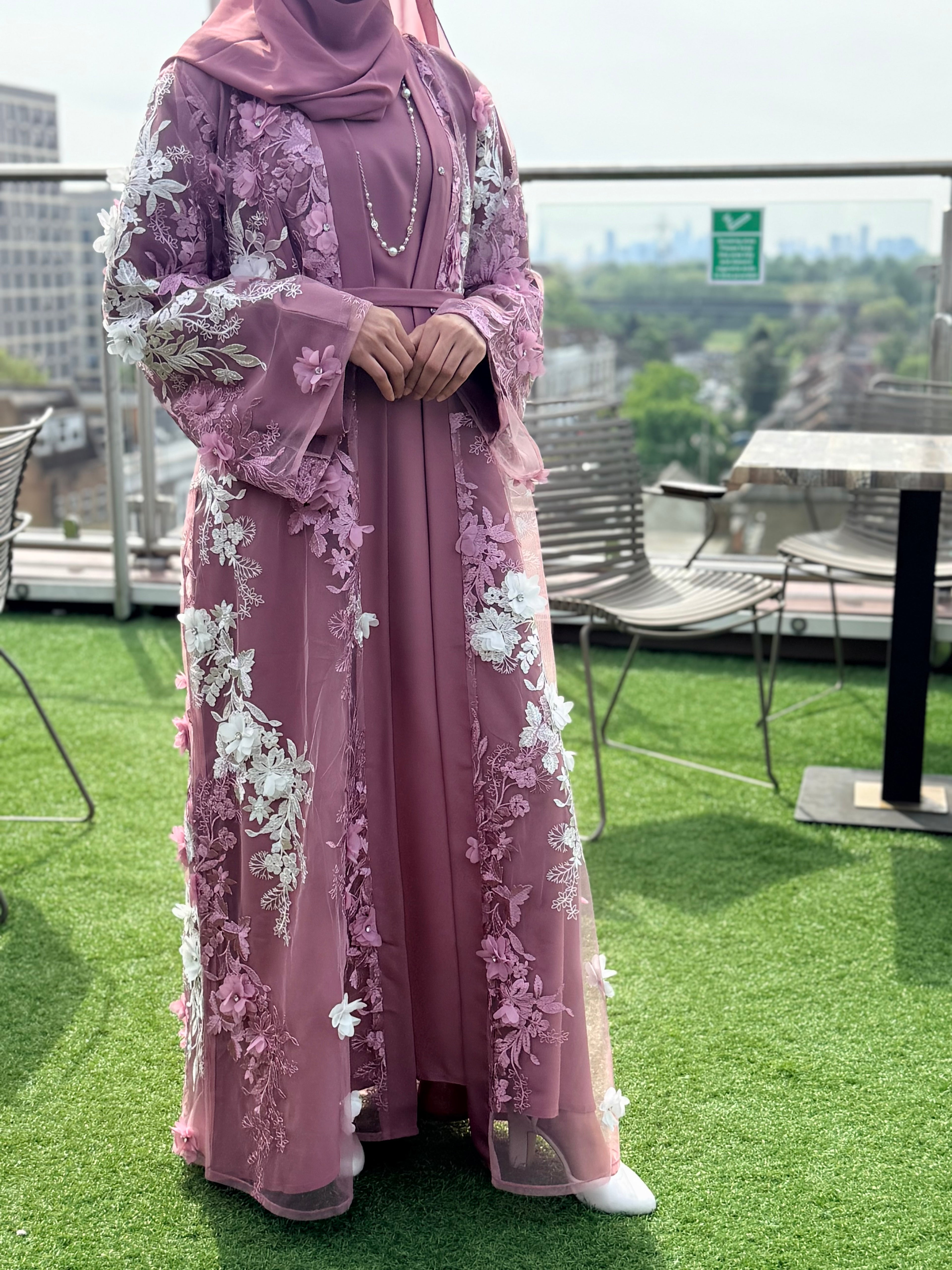 Haya Blossom Abaya