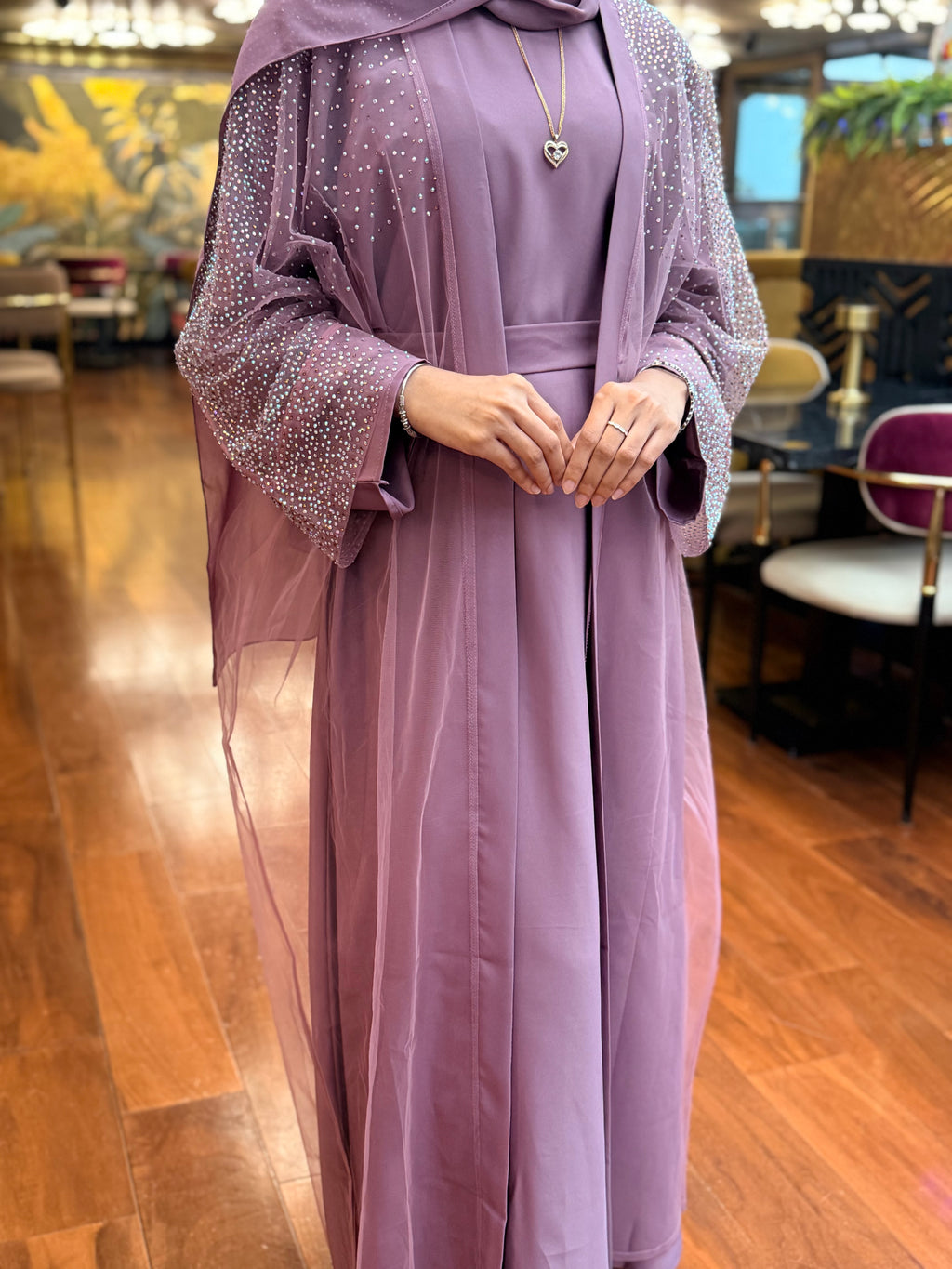 Diamond Dust Abaya