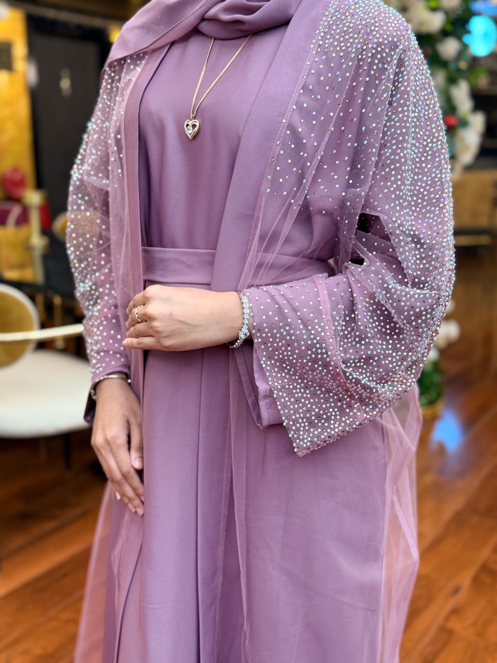 Diamond Dust Abaya