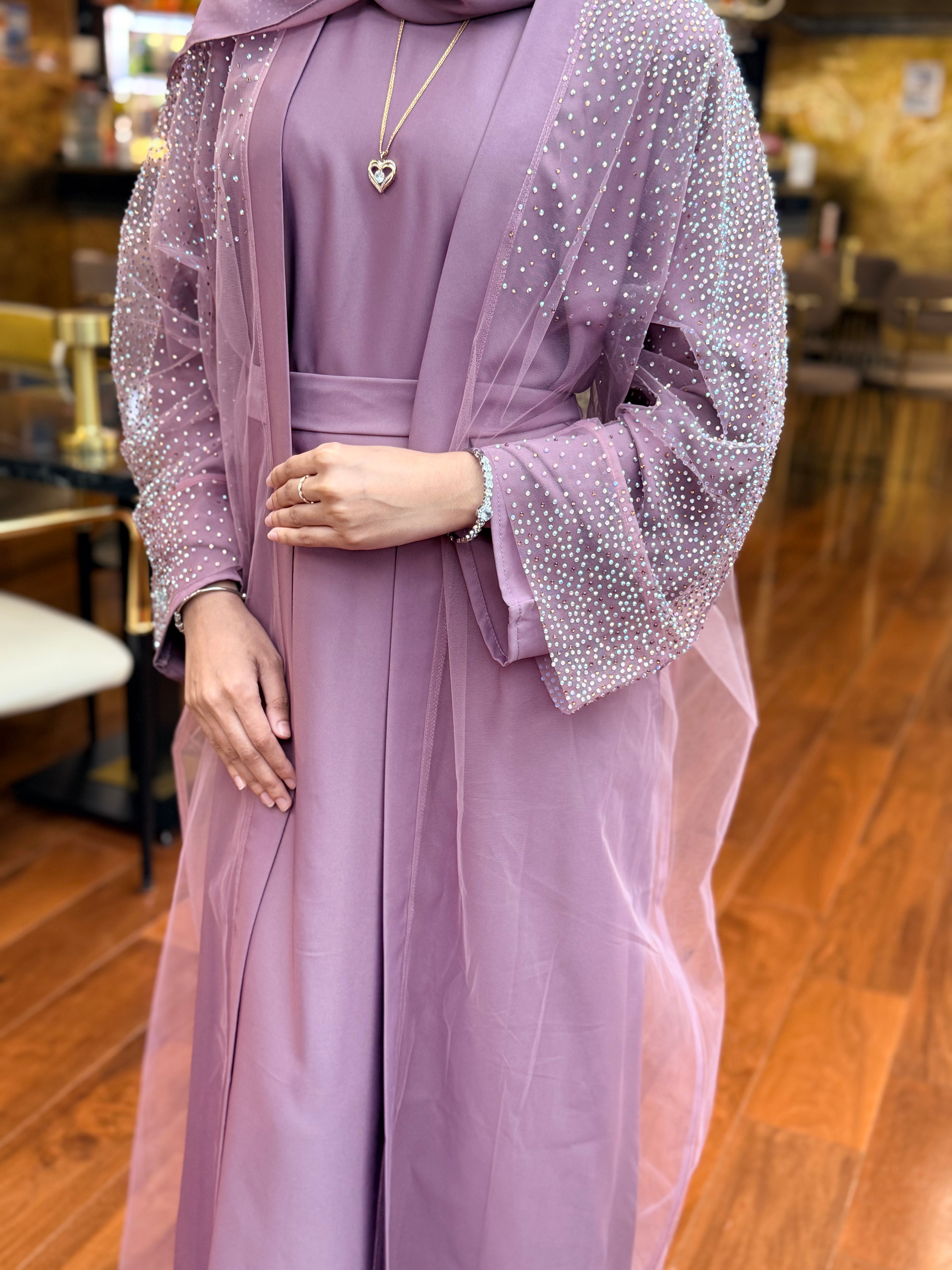 Diamond Dust Abaya