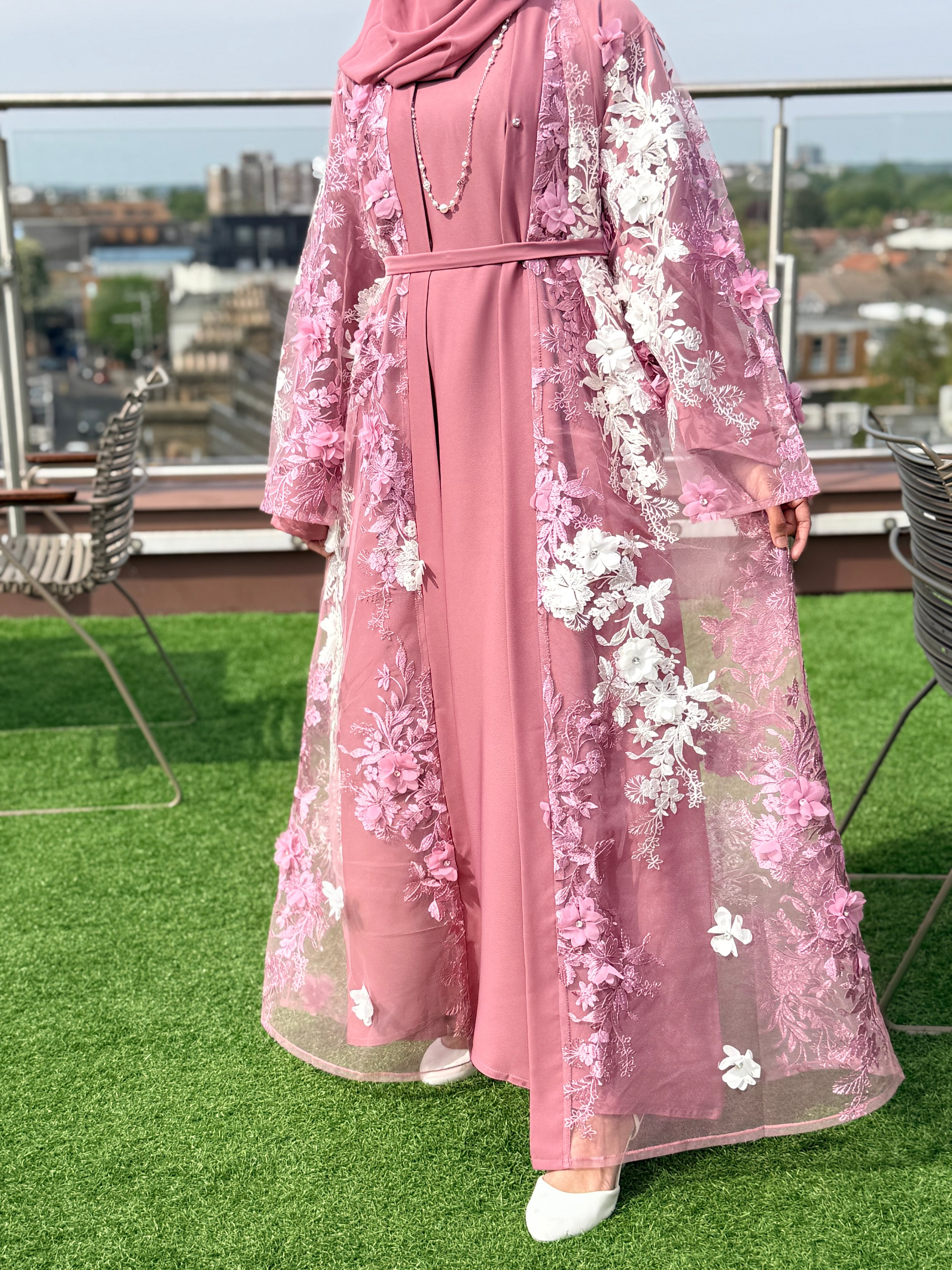 Haya Blossom Abaya