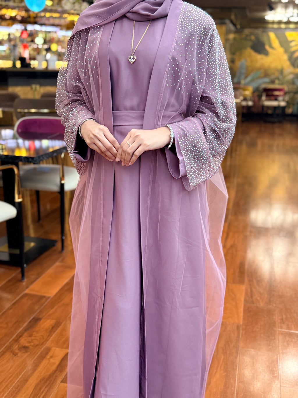 Diamond Dust Abaya