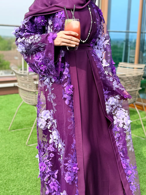 Haya Blossom Abaya