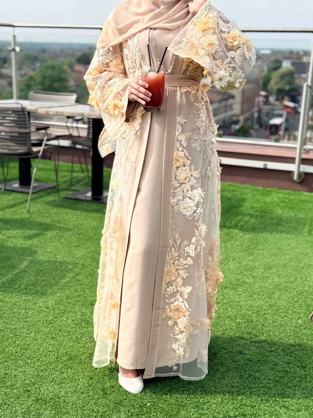 Haya Blossom Abaya