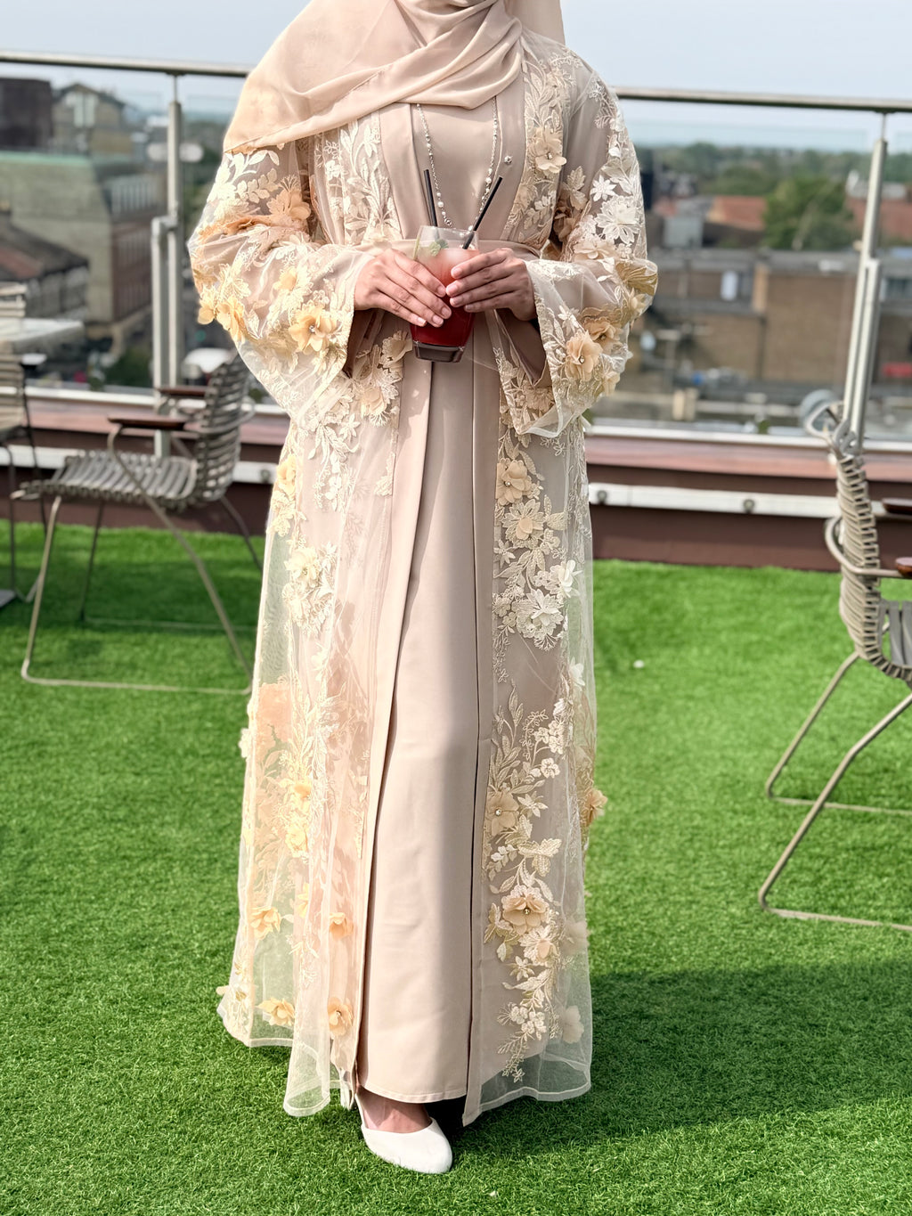 Haya Blossom Abaya