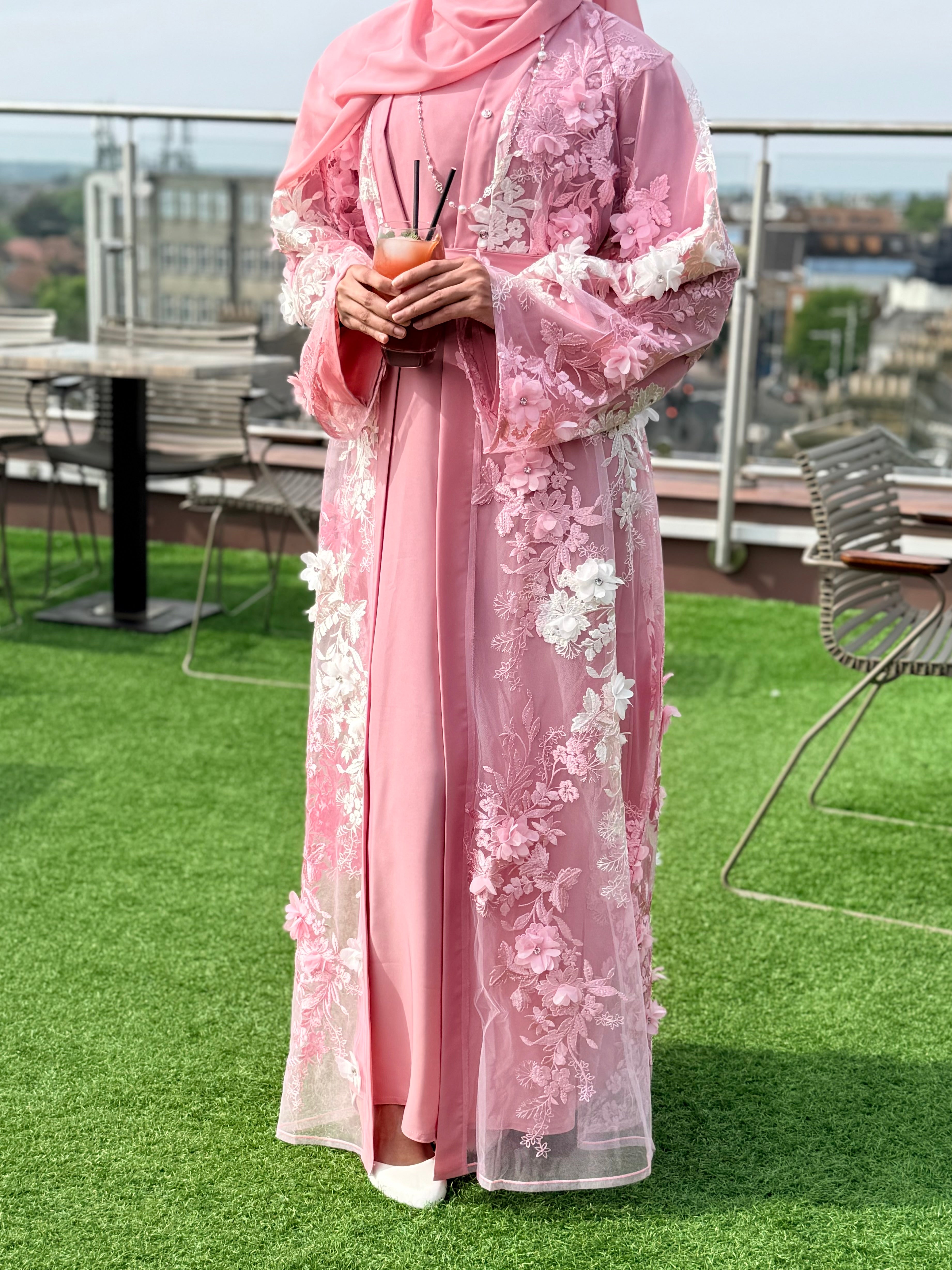 Haya Blossom Abaya
