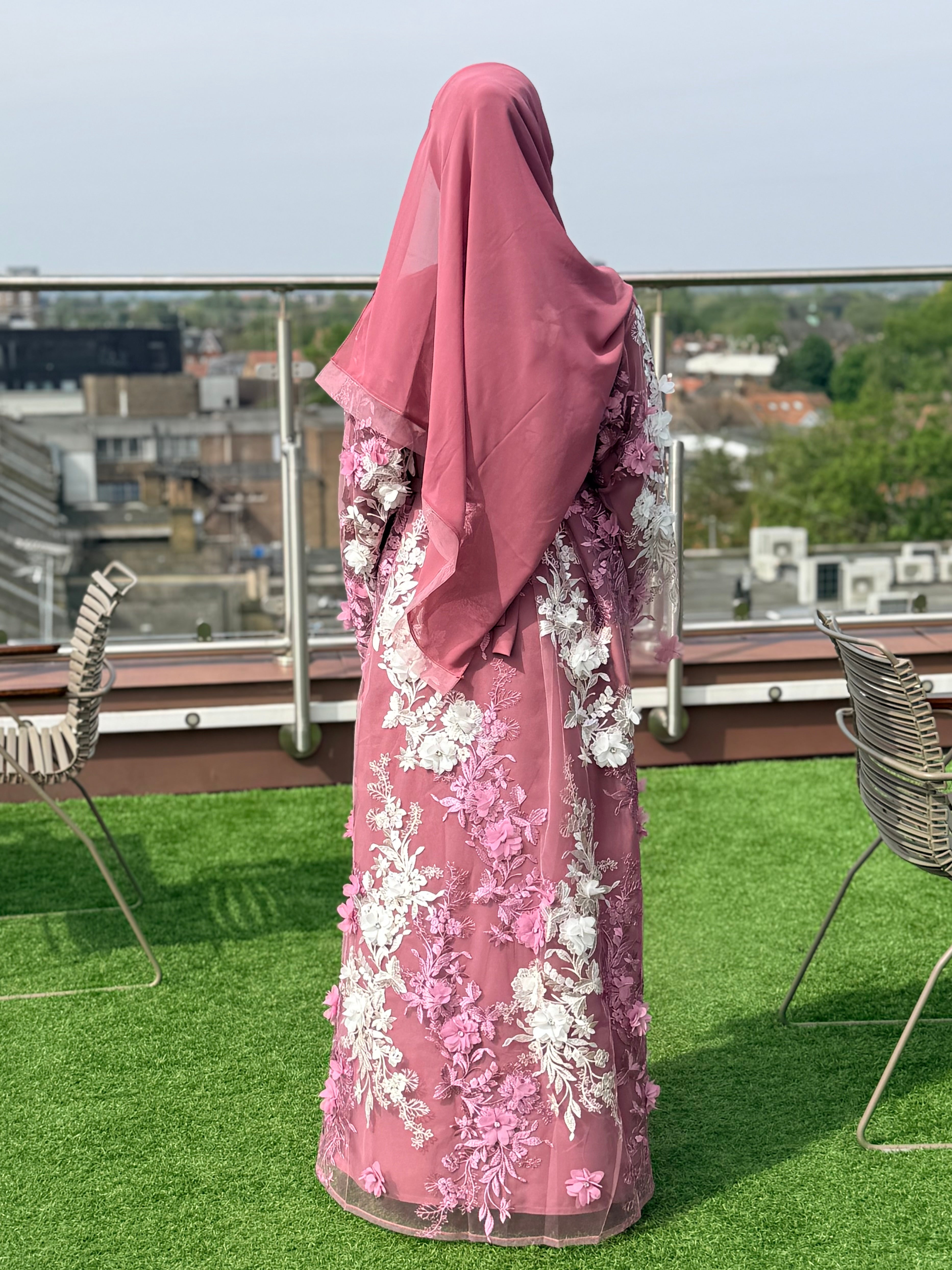 Haya Blossom Abaya