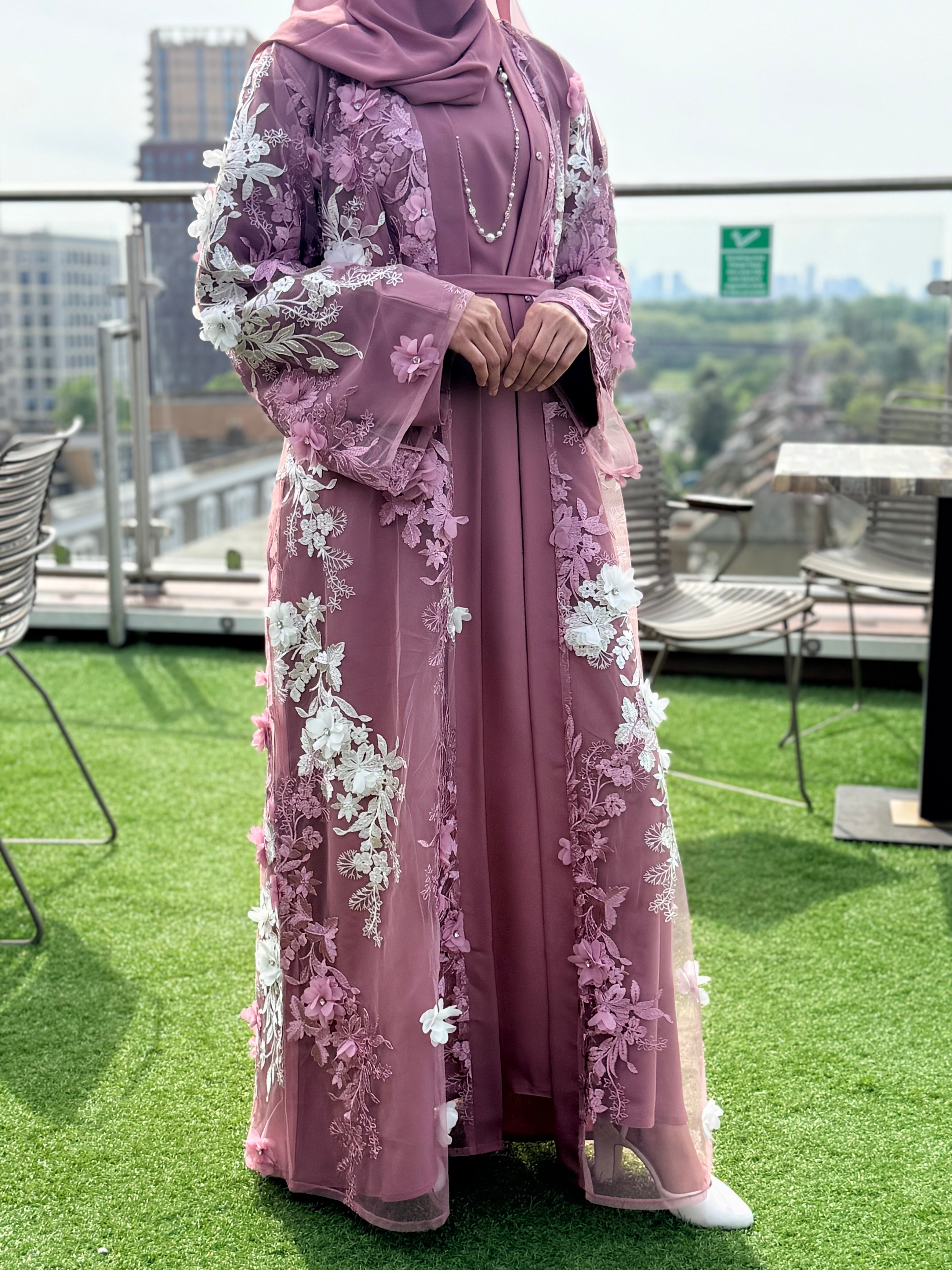 Haya Blossom Abaya