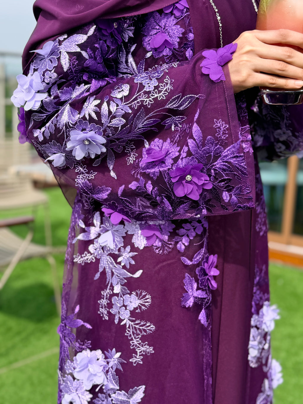 Haya Blossom Abaya