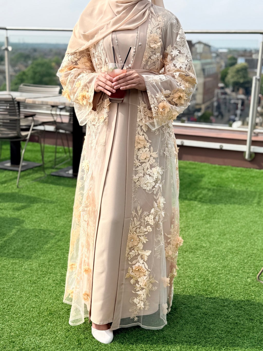 Haya Blossom Abaya